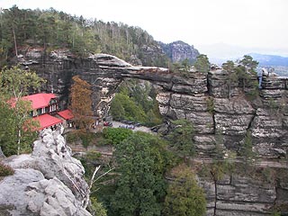das Prebischtor, Böhmische Schweiz